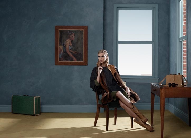 Karl Lagerfeld était aussi un « Kaiser » de la photo de mode " Karl Lagerfeld - Fendi - "A Room with a clue"