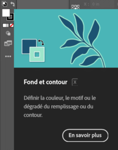 modifier le fond et le contour d'un object, utiliser Illustrator