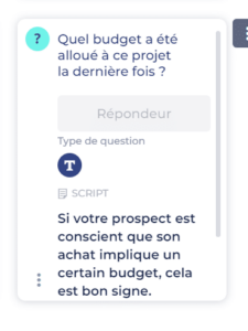 La conversation probatoire