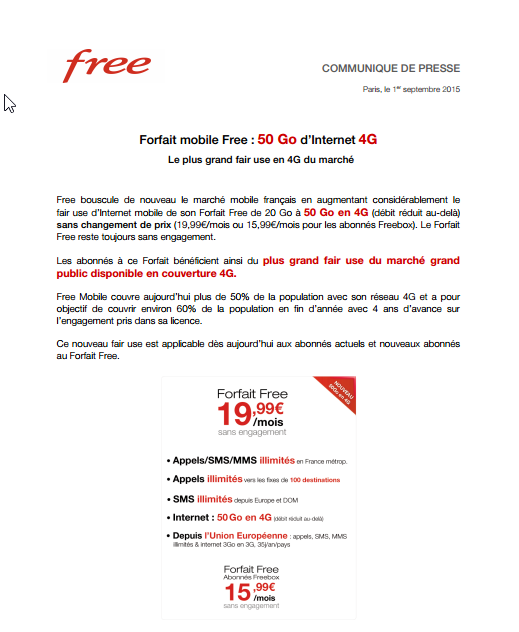 Comment utiliser un communiqué de presse Communiqué de presse Free