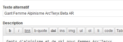 Attribut Alt WordPress