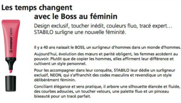 stabilo gender marketing